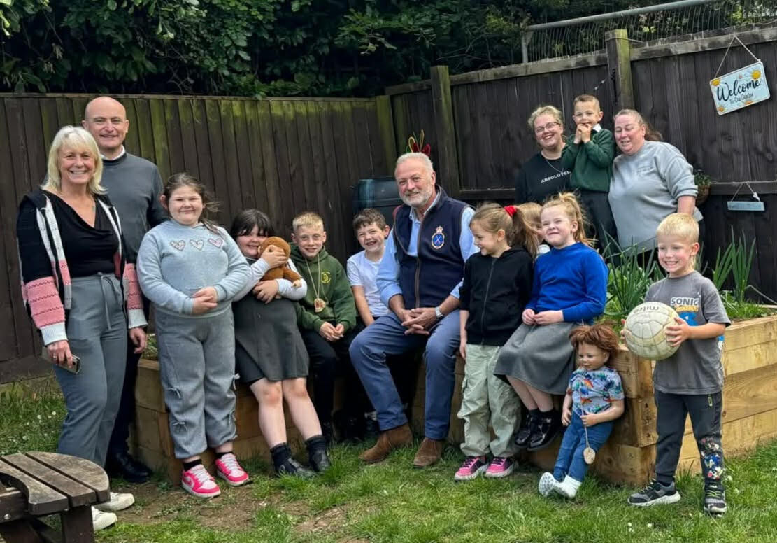 Visit from the High Sherriff of Somerset